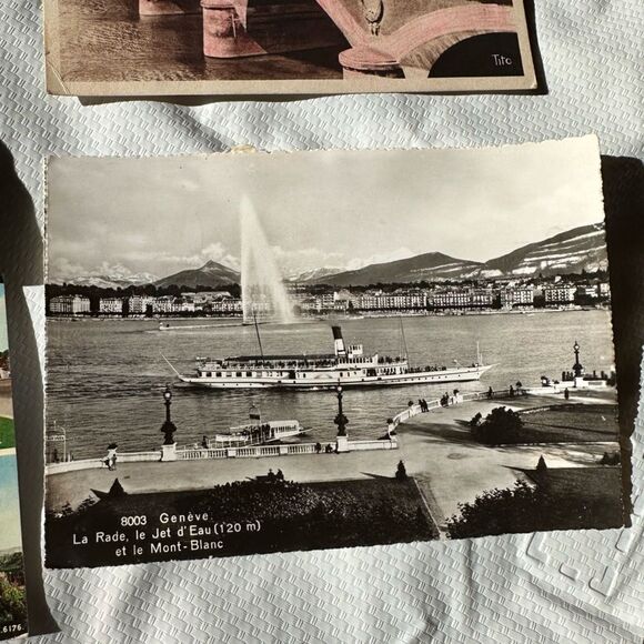 Vintage 50s European Vacation Postcard Collection - Picture 4 of 8